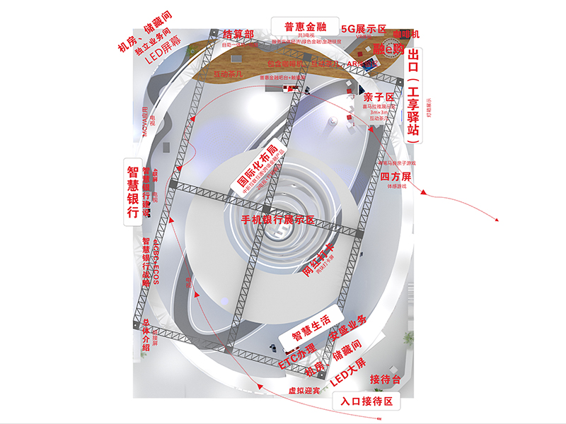 工商銀行——政府展臺(tái)設(shè)計(jì)